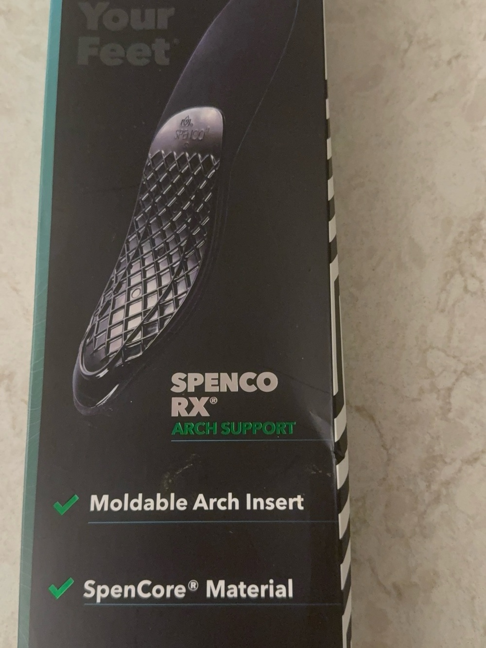 NWT Spenco RC Arch Support Moldable Insert-